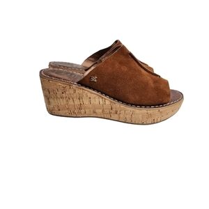 SAM EDELMAN RANGER SUEDE WEDGE SLIDE